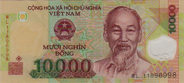 Вьетнам, 10000 донгов, 2011г.