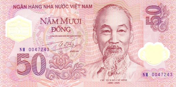 Вьетнам, 50 донгов, 2001г.