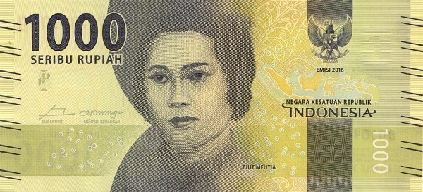 Индонезия, 1000 рупий, 2016г.