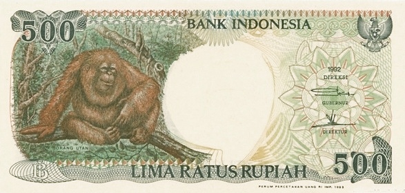 Индонезия, 500 рупий, 1993г.