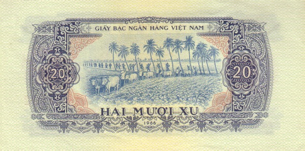 Южный Вьетнам, 20 ксу, 1966г. (1975г.)